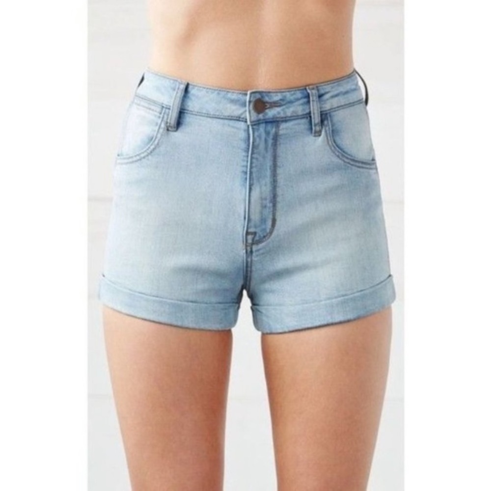 Kendall & Kylie High Rise Rolled Hem Shorts